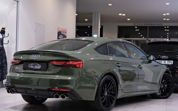 Audi S5 cena 269000 przebieg: 6000, rok produkcji 2021 z Lipsko małe 781